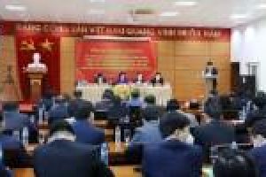 Thống đốc Ngân hàng Nhà nước Việt Nam làm việc với Ban Đại diện HĐQT Ngân hàng Chính sách xã hội tỉnh Thanh Hóa.