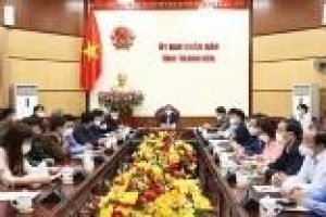 Hội nghị trực tuyến Chính phủ với các địa phương về tình hình kinh tế – xã hội tháng 3 và 3 tháng đầu năm 2022.