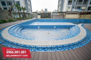 Đẳng cấp bể bơi thu hút khách hàng tại chung cư ở Hà Nội