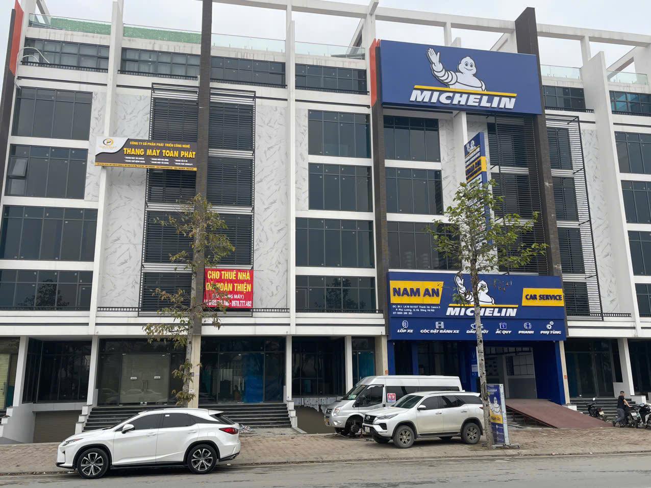 Cho thuê nhà shophouse Thanh Hà, ở đường trục CienCo5 ,khu đô thị Thanh Hà,phường Phú Lương,quận Hà Đông
