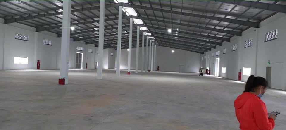 KHU CÔNG NGHIỆP THANH OAI CHO THUÊ KHO XƯỞNG DT: 1900m2