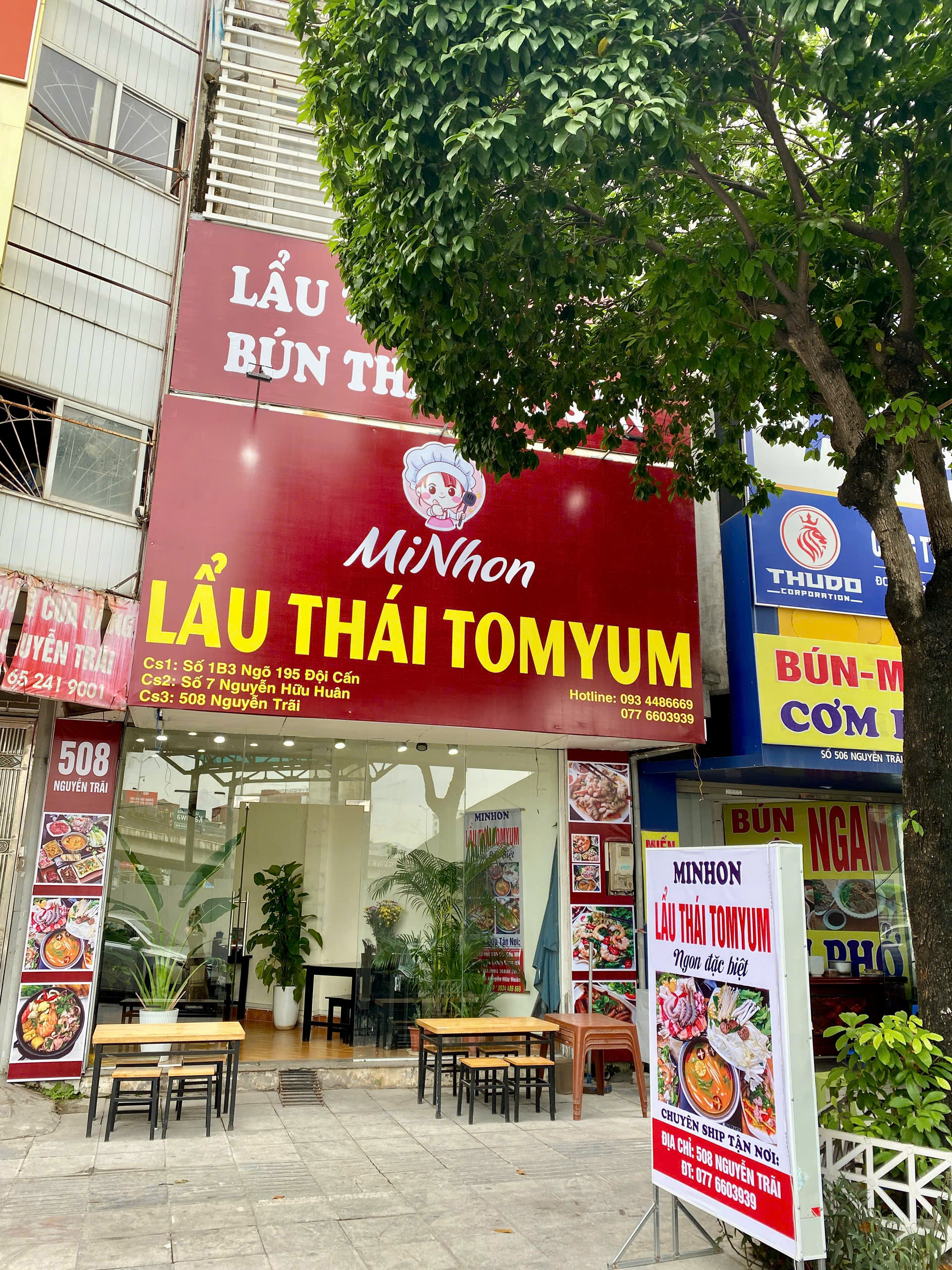 CHÍNH CHỦ CẦN SANG QUÁN LẨU THÁI TOMYUM Địa chỉ: 508 Đường Nguyễn Trãi. Thanh Xuân Trung, Thanh Xuân