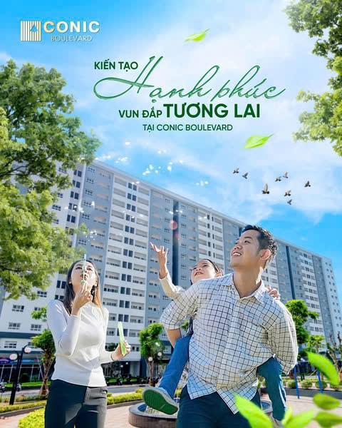 CĂN HỘ CONIC BOULEVARD – HUỲNH BÁ CHÁNH BÌNH CHÁNH – TP.HCM