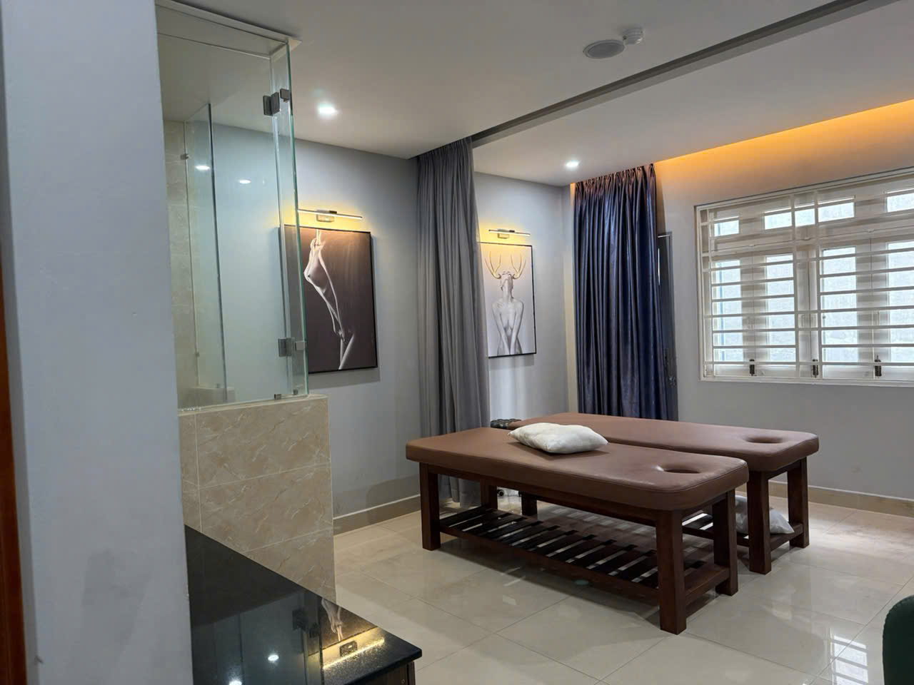 SANG NHƯỢNG SPA vị trí đắc địa tại Tân Kỳ Tân Quý, phường Sơn Kỳ, có thể vào vận hành ngay.