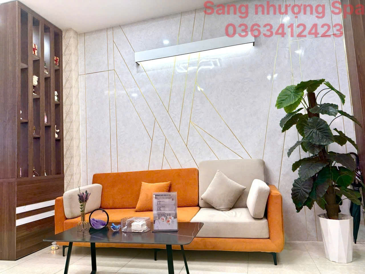 SANG NHƯỢNG SPA vị trí đắc địa tại Tân Kỳ Tân Quý, phường Sơn Kỳ, có thể vào vận hành ngay.