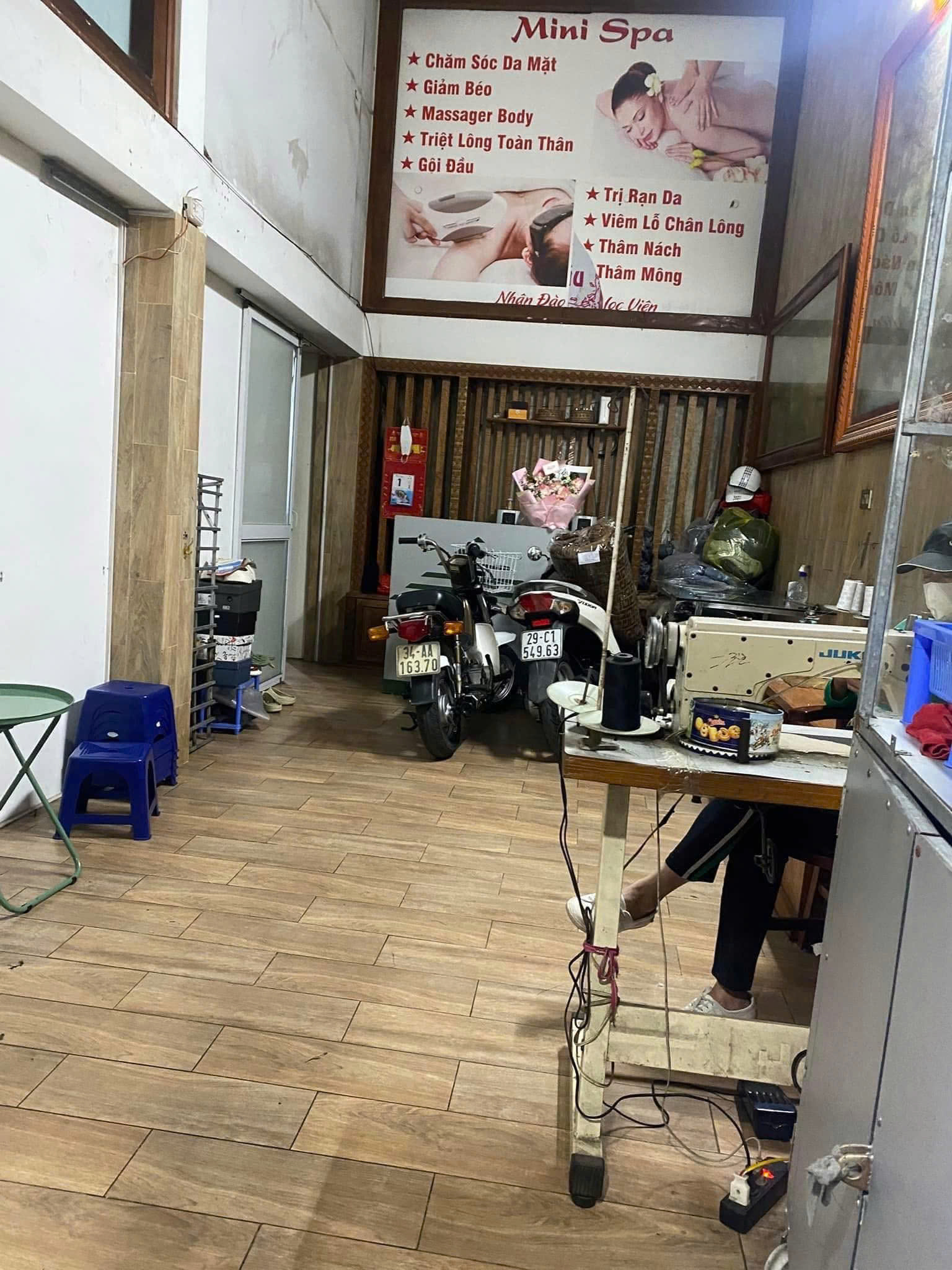 Cho ghép cửa hàng Mi Nail,bán online Thanh Xuân, Nguyễn Trãi