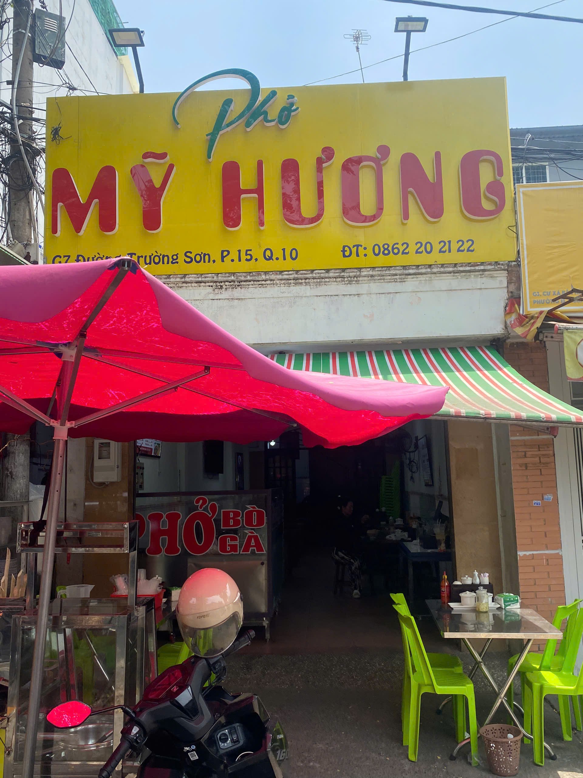 CẦN SANG QUÁN PHỞ Địa chỉ: G7, đường Trường Sơn, P.15, Q10, TP Hồ Chí Minh