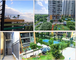 Cho thuê căn hộ cao cấp PN + 1 (1WC) tại Zenpark Vinhomes Ocean Park, Dương Xá, Gia Lâm, Hà Nội, Chính Chủ.