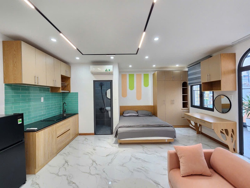 Bán CHDV đường Sư Vạn Hạnh, P10, Q10, 74m2, 6 tầng, nở hậu, mới toanh, dòng tiền 7%