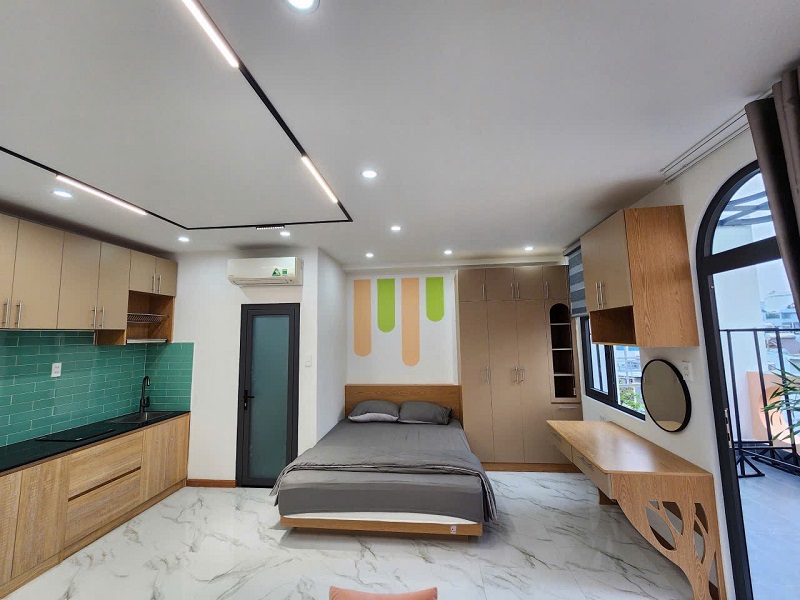 Bán CHDV đường Sư Vạn Hạnh, P10, Q10, 74m2, 6 tầng, nở hậu, mới toanh, dòng tiền 7%