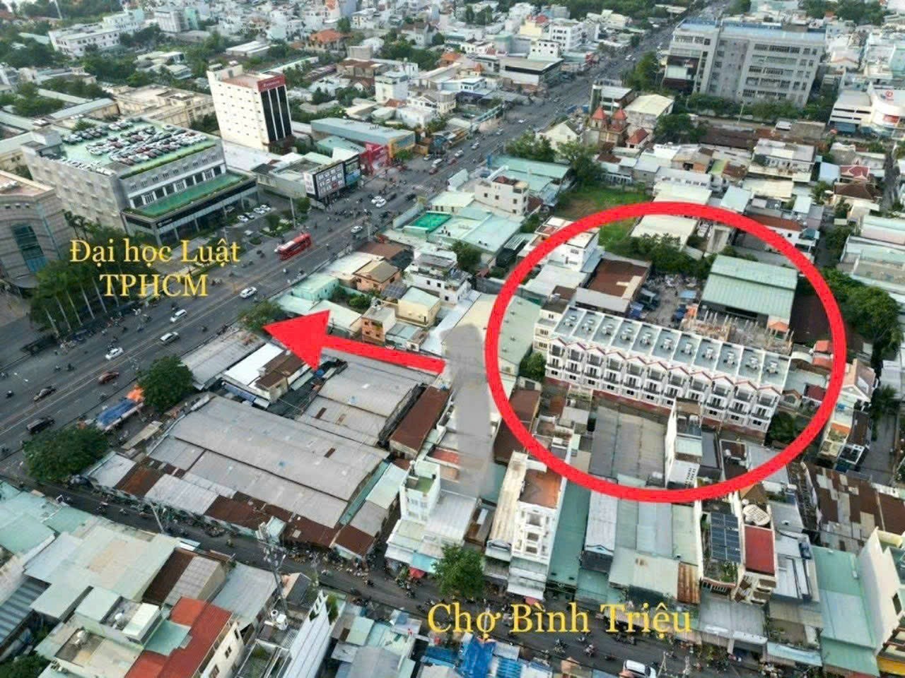 Bán 22 căn Nhà Liền Kề 4 Lầu Mới Xây Hẻm 188 Quốc Lộ 13 – Hiệp Bình Chánh – Thành Phố Thủ Đức