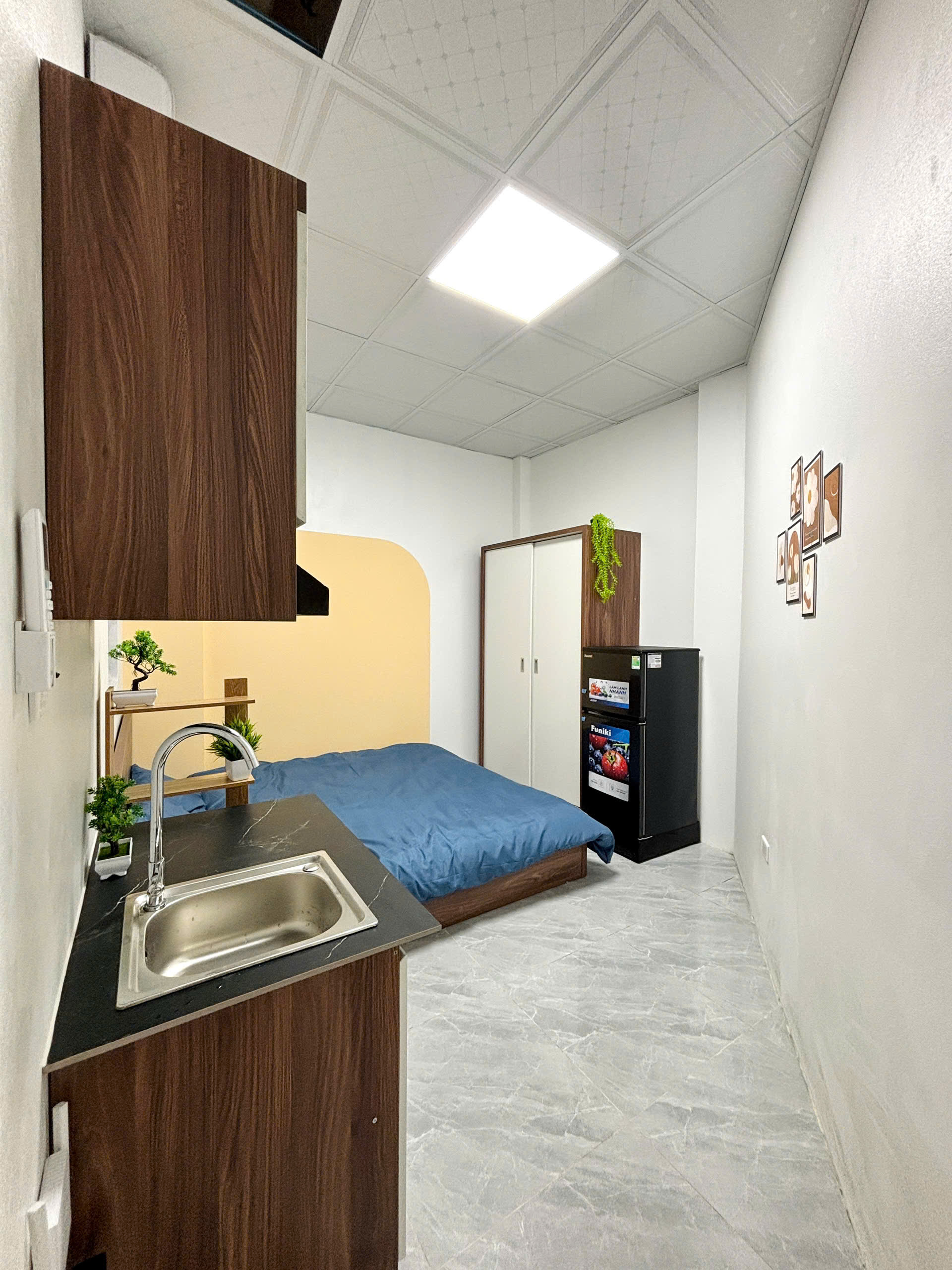 (Hiếm) Phòng Studio mới khai trương tại ngõ 157 Chùa Láng – Đống Đa – Nội thất cao cấp – Vào ở ngay