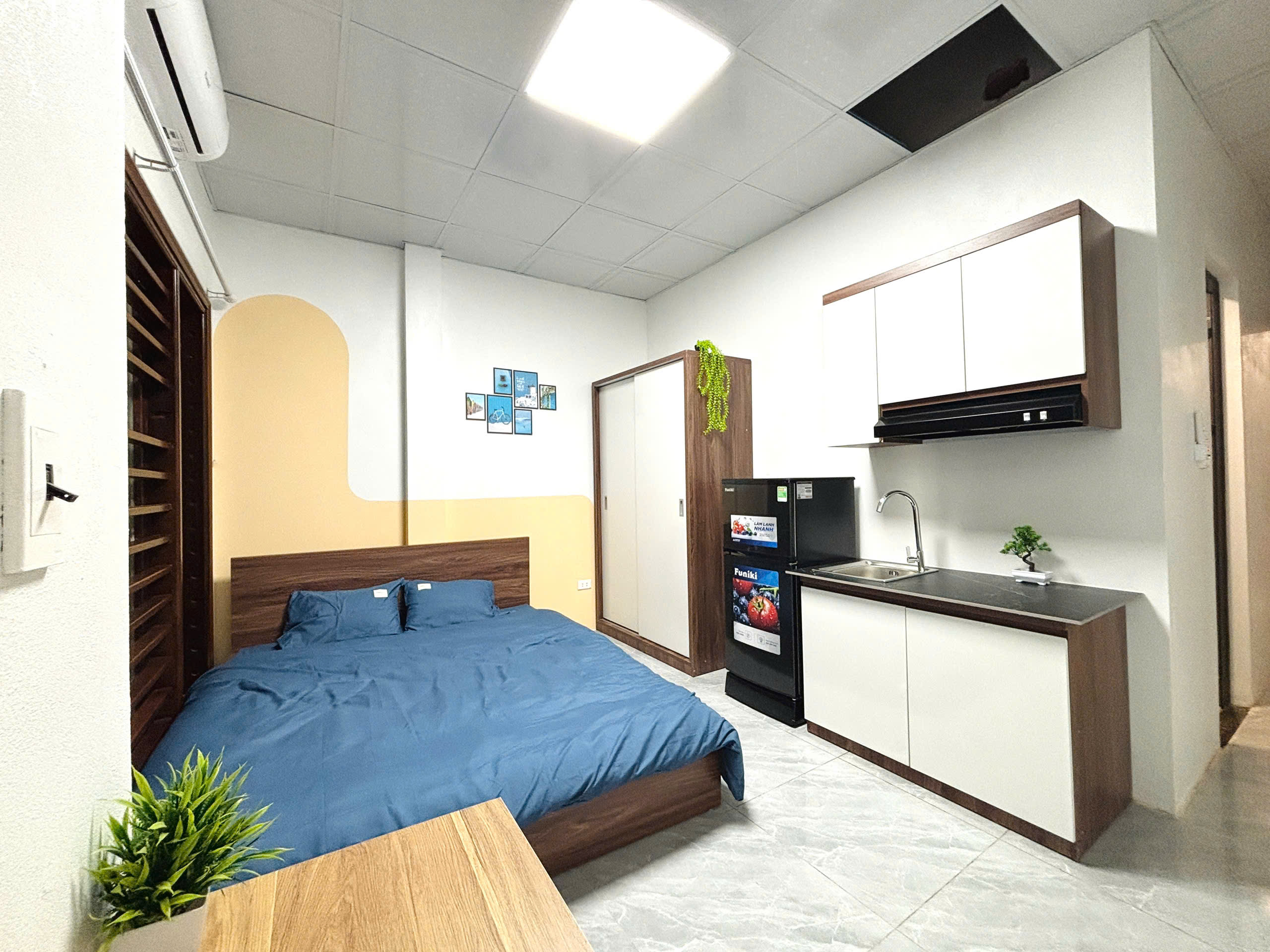 (Hiếm) Phòng Studio mới khai trương tại ngõ 157 Chùa Láng – Đống Đa – Nội thất cao cấp – Vào ở ngay
