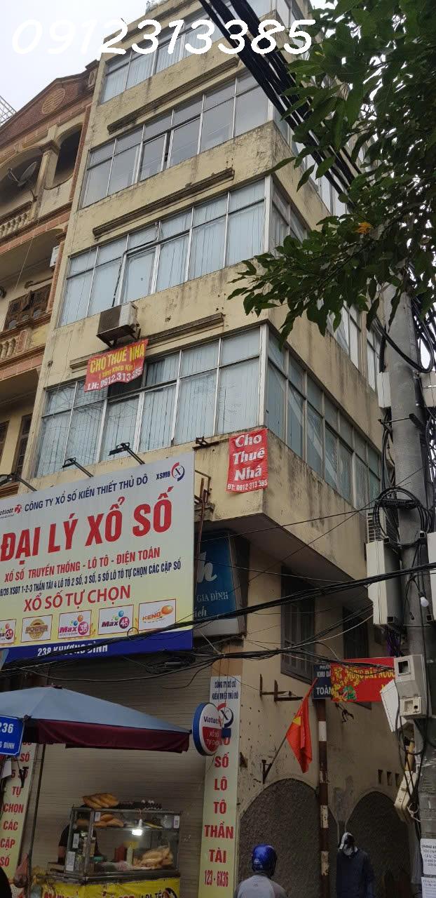 Chính chủ cho thuê nhà mặt phố Khương Đình, phường Hạ Đình, quận Thanh Xuân, Hà Nội.