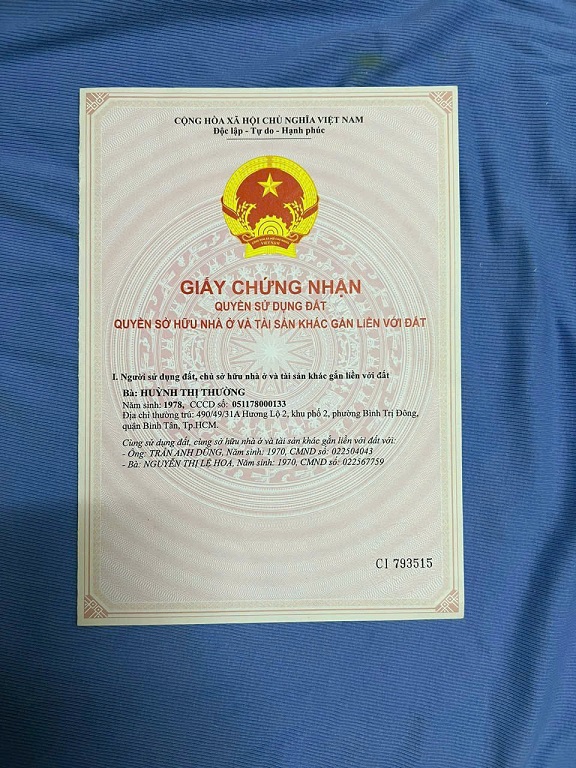 Chính chủ cần bán nhà Bình Chánh giá chỉ 1 tỷ 2 – Vị trí : 1B5/4 Ấp 1, Phường Phạm Văn Hai, Quận Bình Chánh, Hồ Chí Minh.