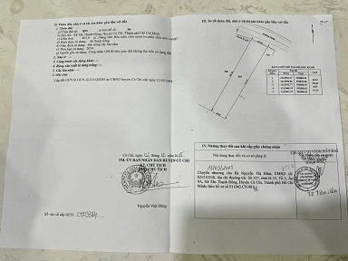 Chính chủ cần bán Lô 493.9m2 10×50 có 174.2m2 thổ cư. – Mặt tiền đường hiện hữu 16m đường nhựa Hồ Thị Hớn. Từ đường Huỳnh Minh Mương đi vào.