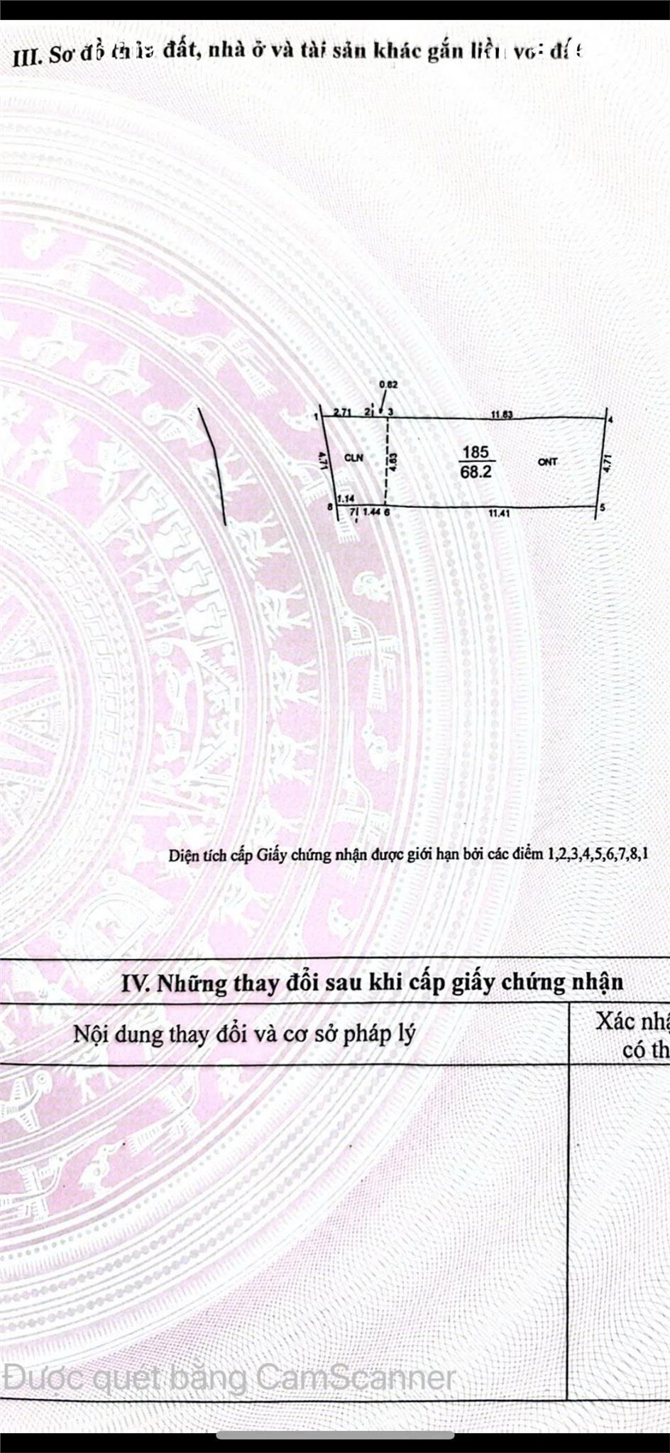 CẦN BÁN Khu đất nằm trên trục chính Võng La, xã Võng La,Huyện Đông Anh, Hà Nội