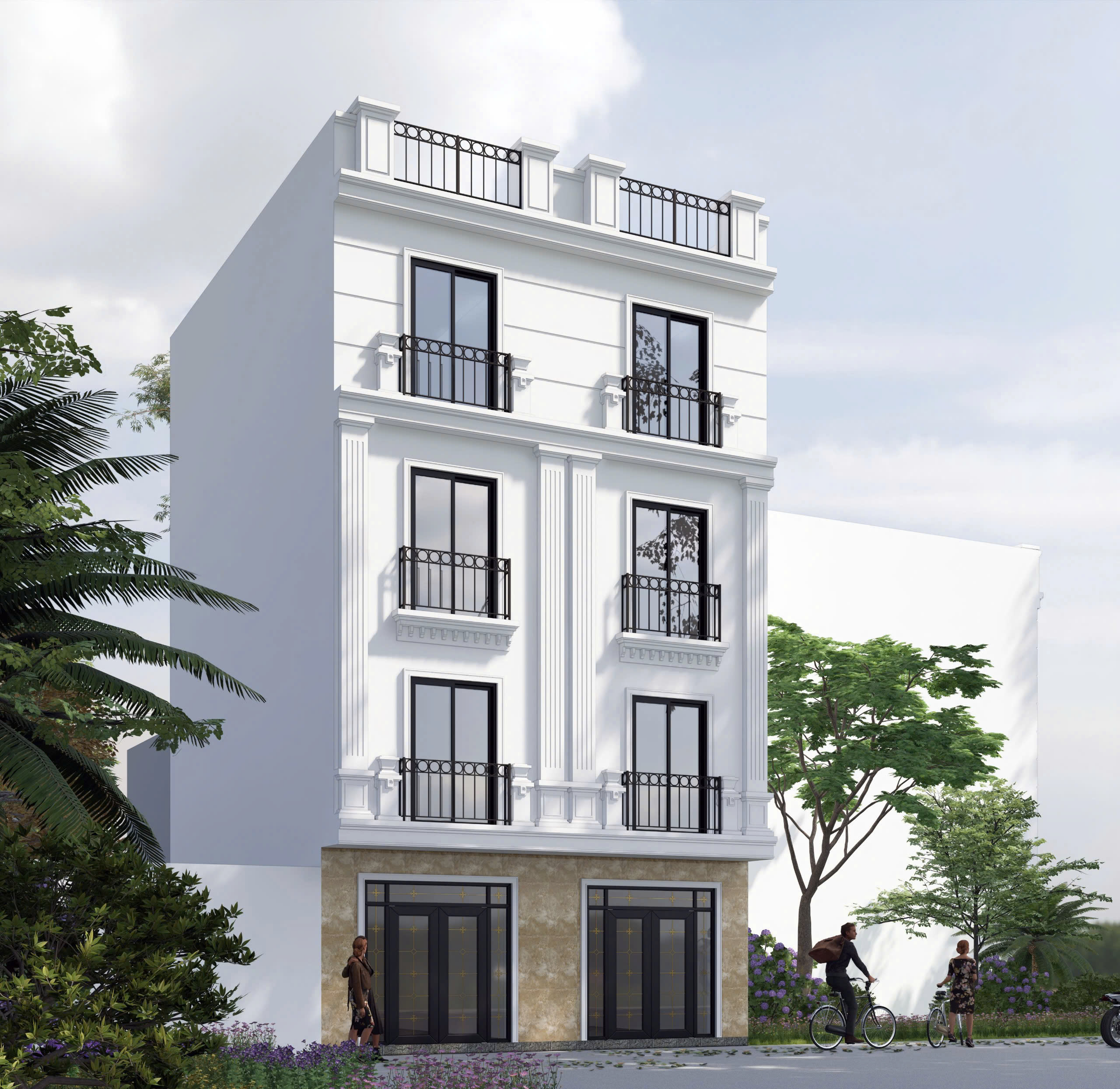 Cần bán Nhà mới xây, tiện, đẹp tại trung tâm xã Thụy Hương