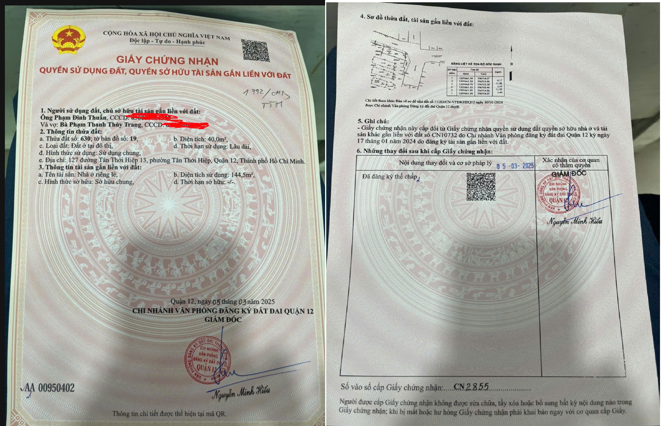 NHÀ ĐẸP – GIÁ ĐẦU TƯ Chính Chủ Bán Nhanh Nhà P. Tân Thới Hiệp, Quận 12