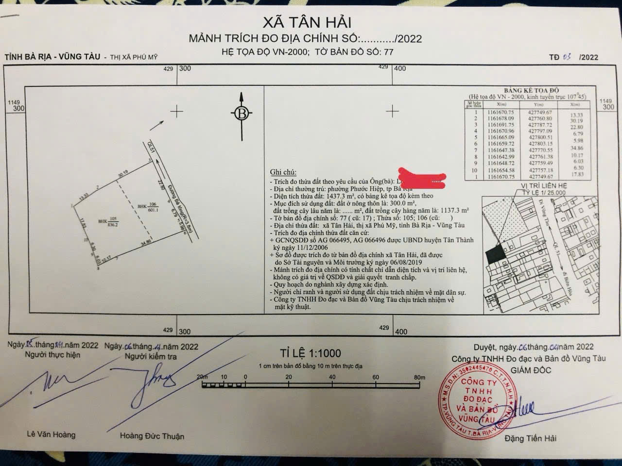 BÁN GẤP LÔ ĐẤT ĐẸP SIÊU RẺ TẠI phường TÂN HẢI (Phú Mỹ) – Tp.HCM