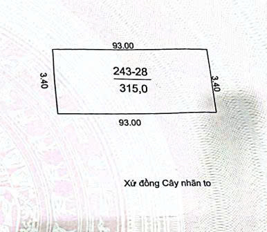 Bán đất nông nghiệp – Đất bãi trục chính tổ 14 Yên Nghĩa, Hà Đông