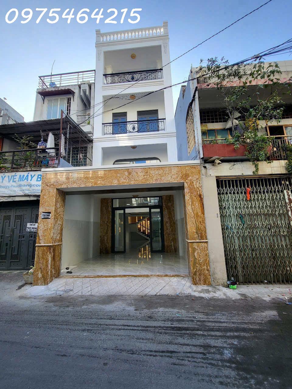 Bán nhà 4 tầng hẻm Trần Văn Hoàng, P.9, Tân Bình – DT 99m² – Giá chỉ 15 tỷ