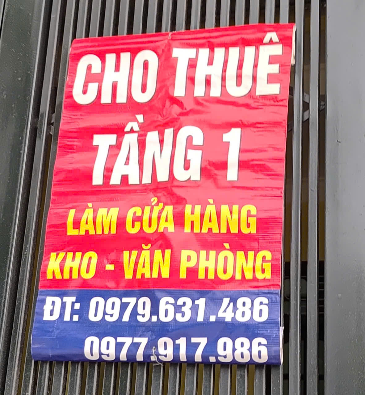 Cho thuê tầng 1 – làm văn phòng, kho hoặc cửa hàng