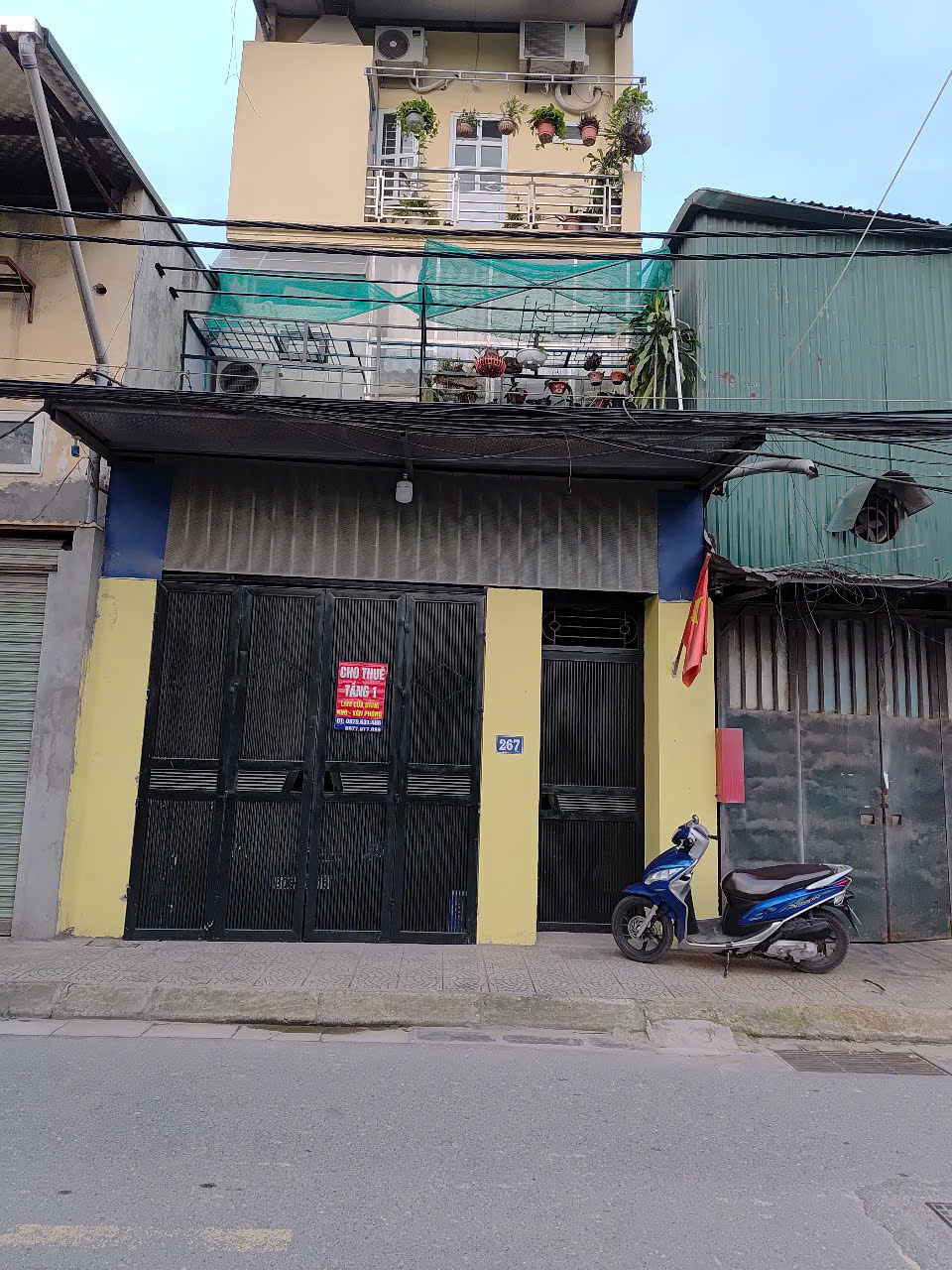Cho thuê tầng 1 – làm văn phòng, kho hoặc cửa hàng