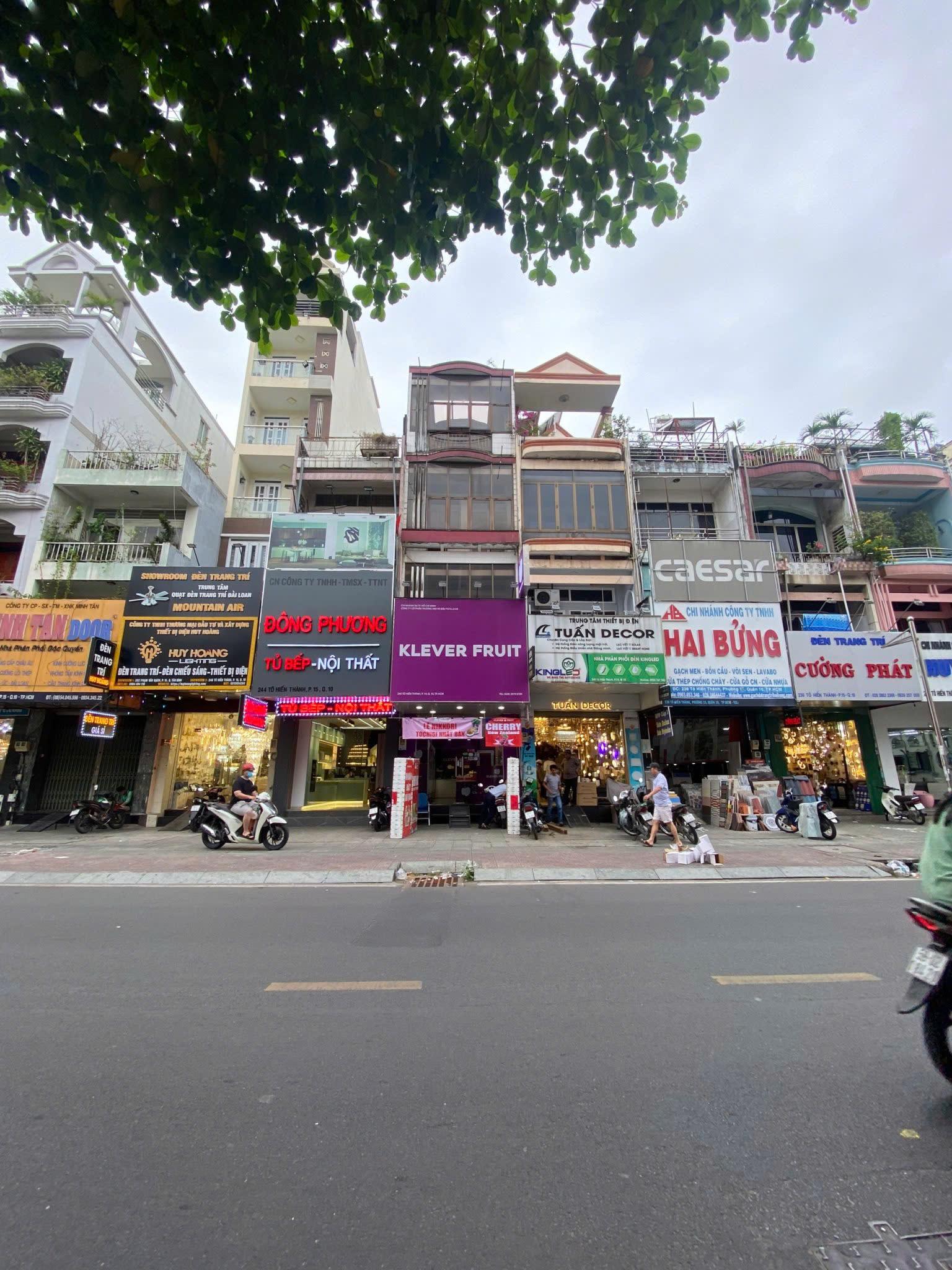**27 Tỷ Hơn-Sở Hữu Ngay Nhà MTKD Tô Hiến Thành 4Tầng 4X20m_Vuông vức Khai Thác.50tr/th