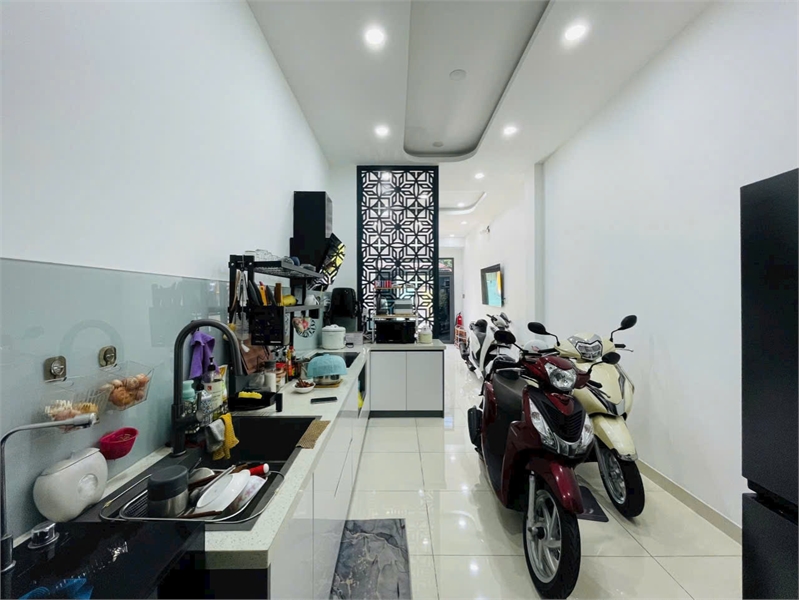 NHÀ ĐẸP 4 TẦNG –- HẺM 7M THÔNG -– GẦN MẶT TIỀN LÊ ĐỨC THỌ, GÒ VẤP -💰- Chỉ 6.2 TỶ