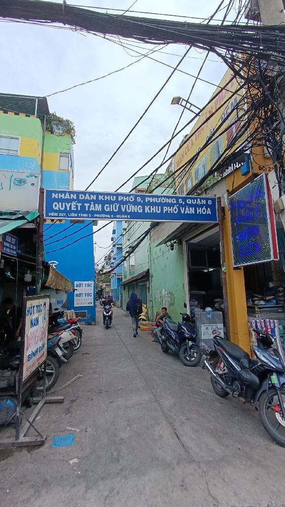 Dãy trọ 6 căn thu nhập 24 triệu/tháng – 138m² – gần Bùi Minh Trực – giá 9.55 tỷ