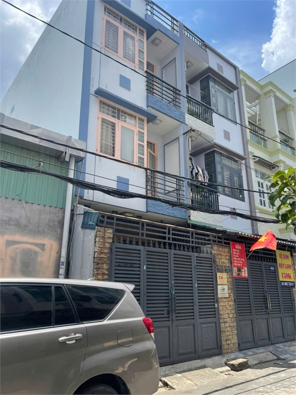 Bán nhà 4x14m, 4 Tầng – Hẻm 6m Tân Hương, sát chợ Tân Hương, Tân Phú — chỉ 7.6 tỷ