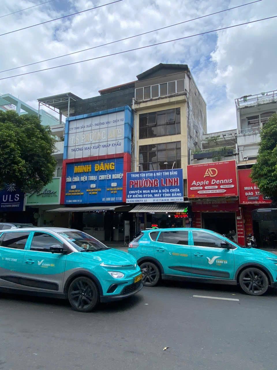**(4.5×15) vuông vức_Nhỉnh 23Tỷ Sở hữu ngay Nhà MTKD sầm uất Hùng Vương Q5, 4Tầng BTCT