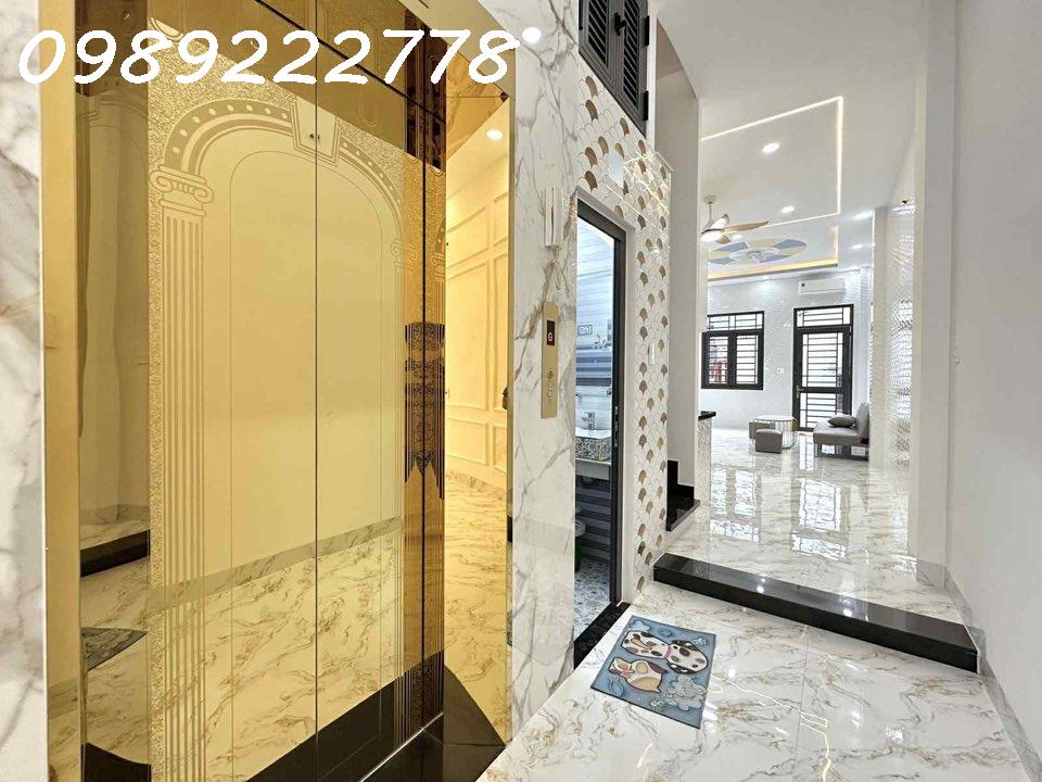 #BÌNH_THẠNH – MỚI XÂY XONG – MẶT ĐƯỜNG P1 – 67M2 A4 NỞ HẬU TÀI LỘC- 5 TẦNG / THANG MÁY / NỘI THẤT CƠ BẢN – 6 PN 7 WC