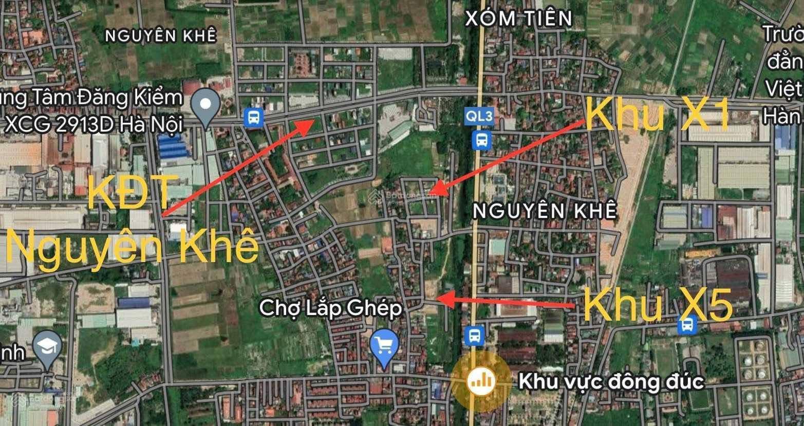Bán Lô Đất Đấu Giá 88m² Tại X5 Nguyên Khê, Đông Anh giá siêu hấp dẫn
