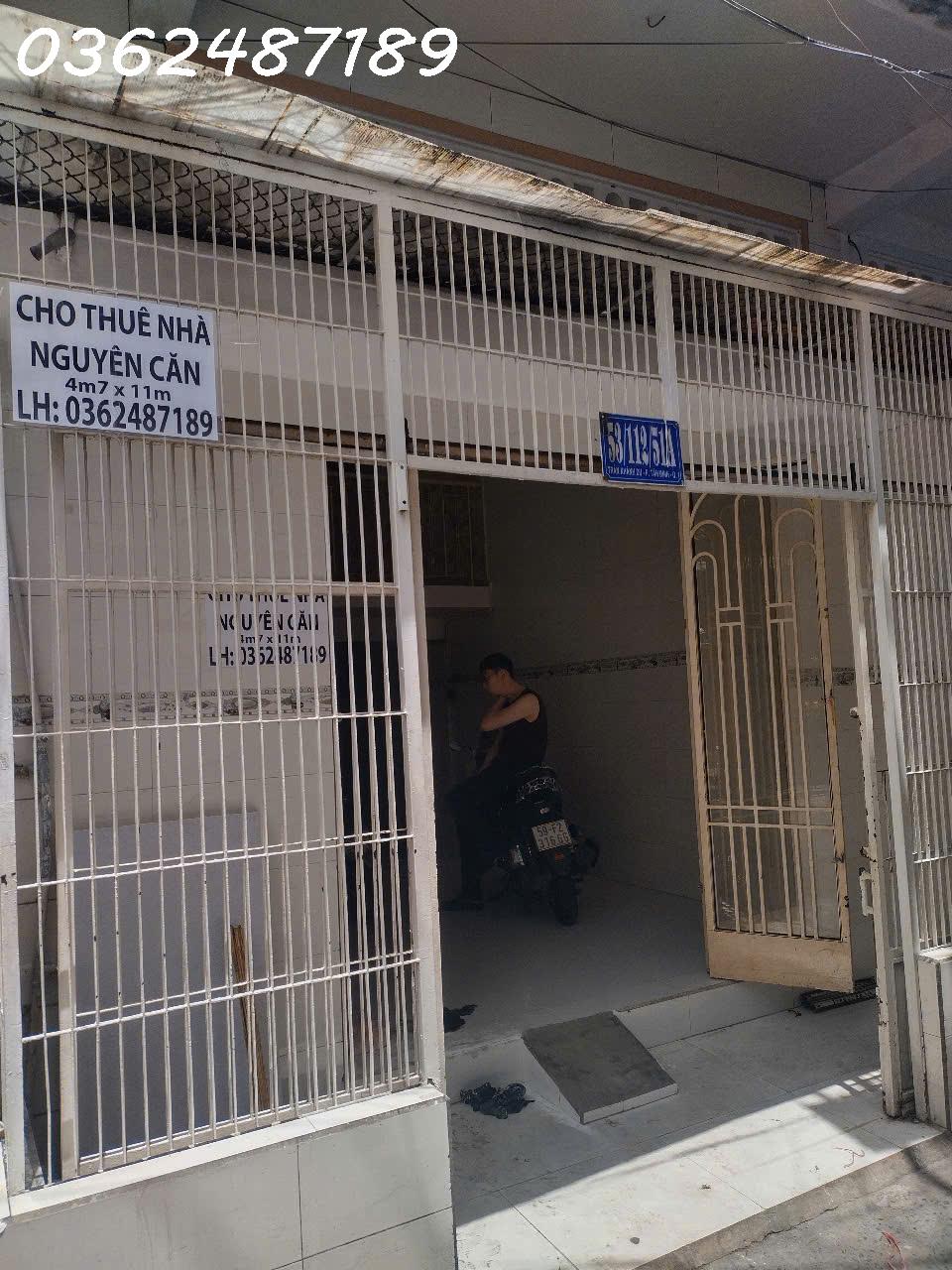 Cho thuê nhà nguyên căn Trần Khánh Dư, P. Tân Định, Quận 1, DTSD 120m2, giá 12tr có TL