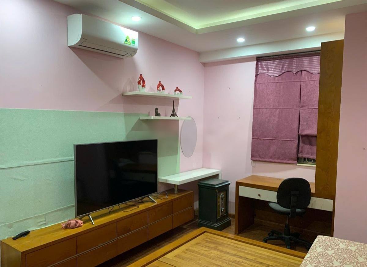 Cho thuê căn hộ chung cư Hồ Tùng Mậu, 106m2, 3 ngủ, 16 Triệu Full đồ