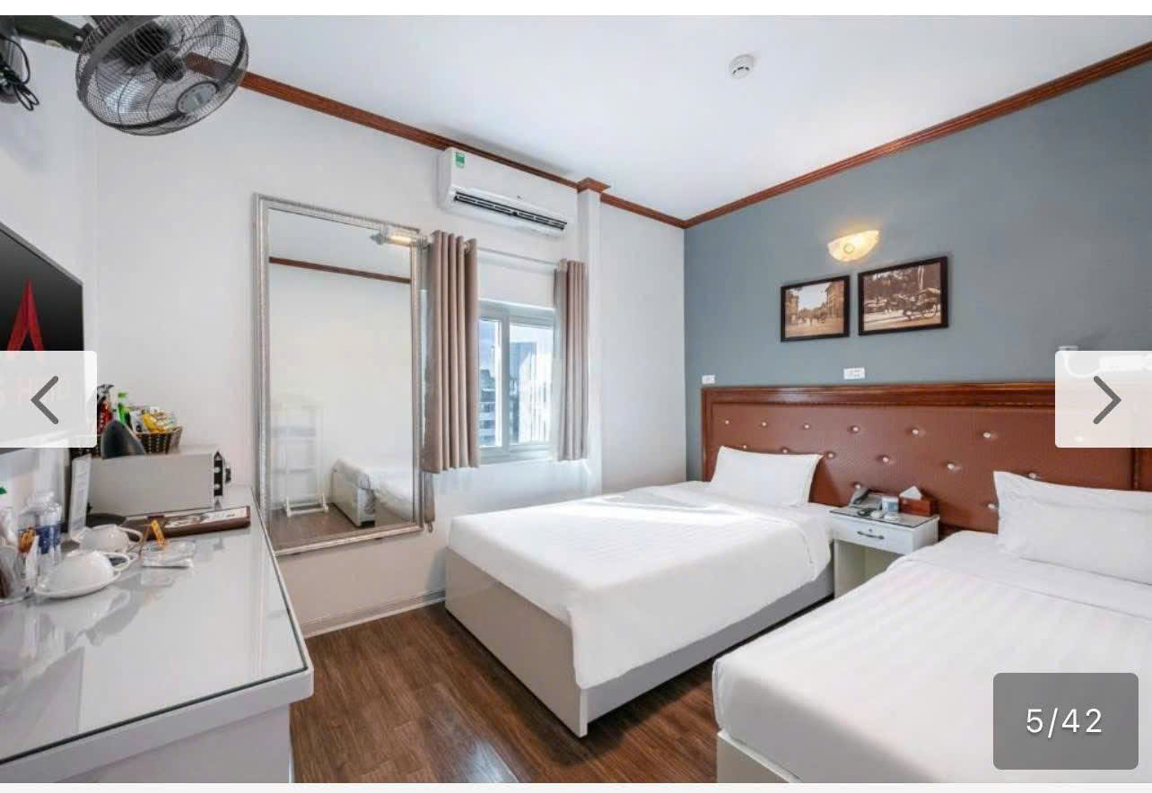 Lô góc khách sạn 67 phòng – Lò Đúc – 9 tầng – 281m² – doanh thu 370tr/th – giá 171 tỷ