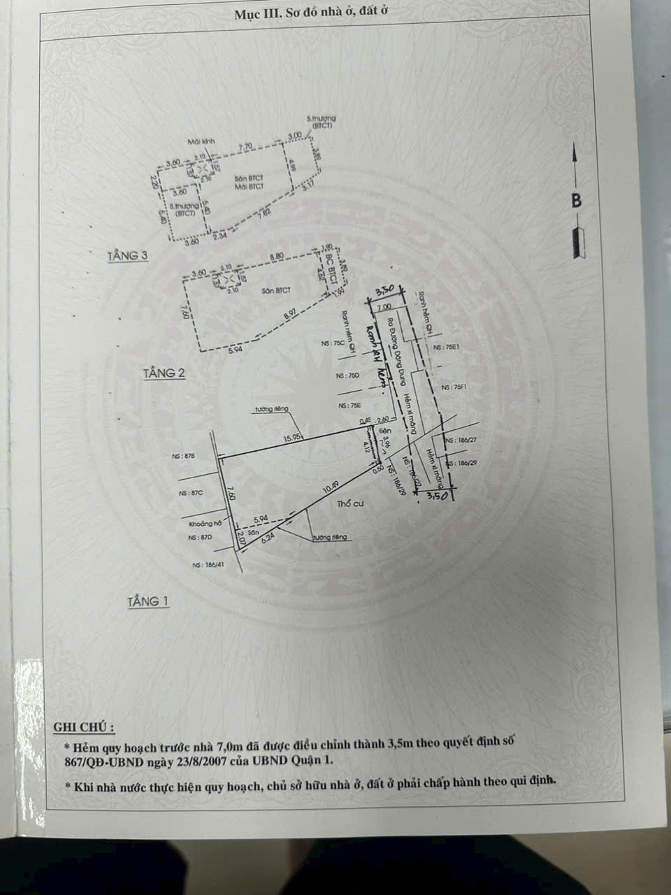 Bán Nhà Mặt Tiền 75F Đặng Dung P Tân Định, quận 1.