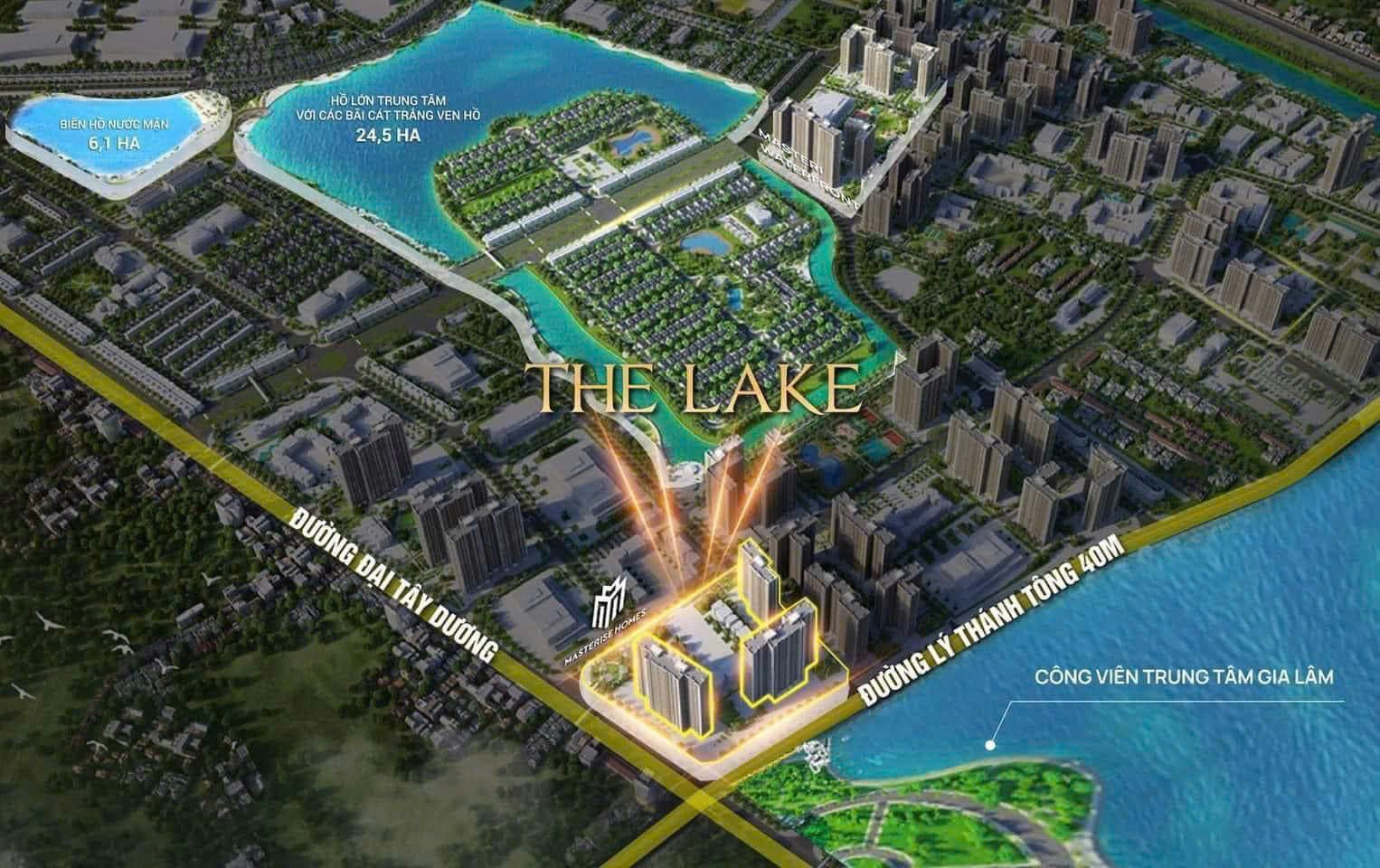 Căn hộ Cao-Cấp Masteri The Lake- View Hồ Ocean Park Hà Nội.Giá Tốt. Số Lượng Có Hạn