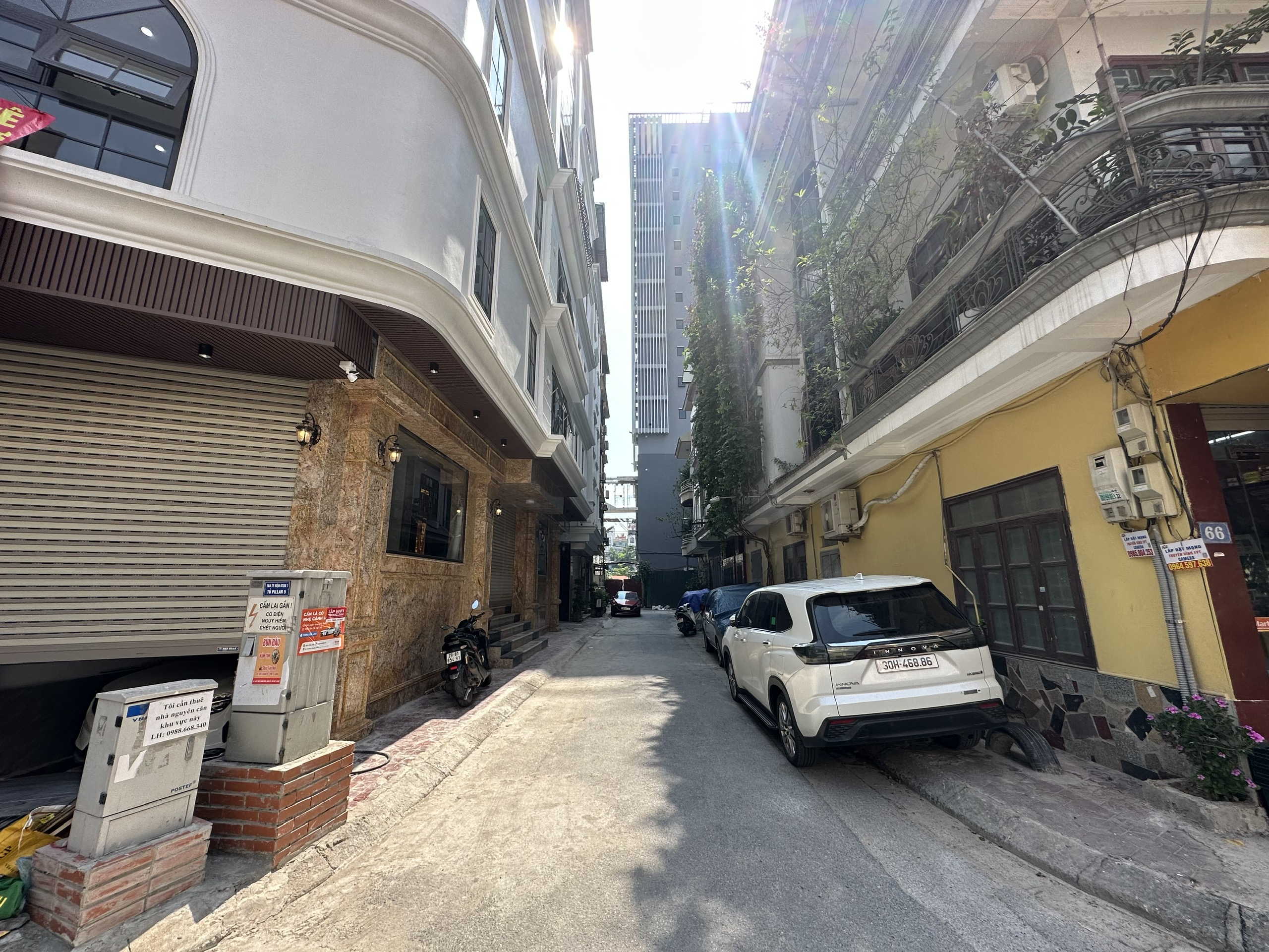 (Tin thật 100%) Bán Apartment 3 mặt tiền tại mặt phố Hoàng Sâm – Đường 2 ô tô tránh – DT 1,3 tỷ/năm