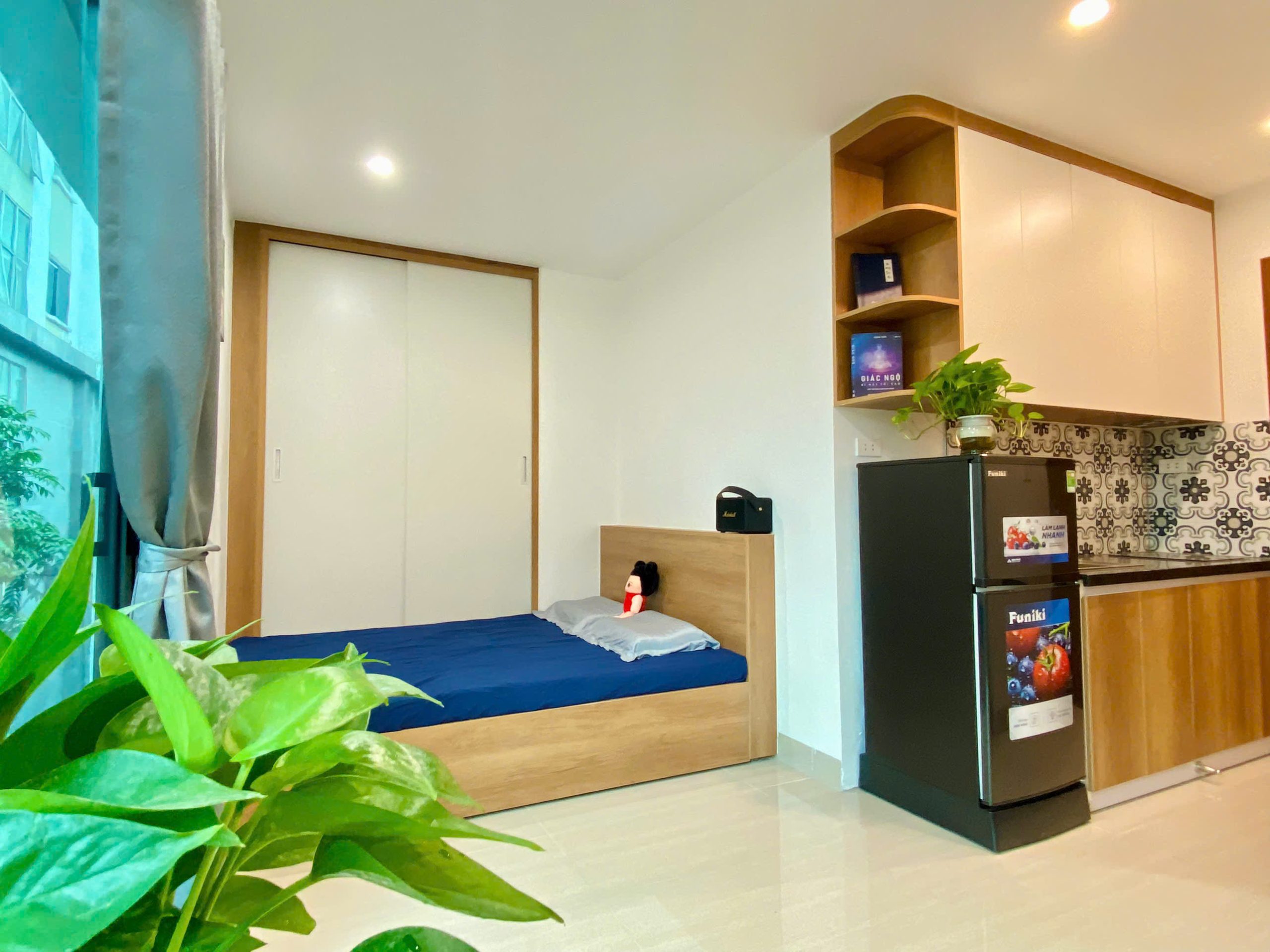 (Cực Hiếm) Căn hộ Studio cao cấp 25m2 mới khai trương tại ngõ 565 Nguyễn Trãi – Phòng đẹp giá tốt