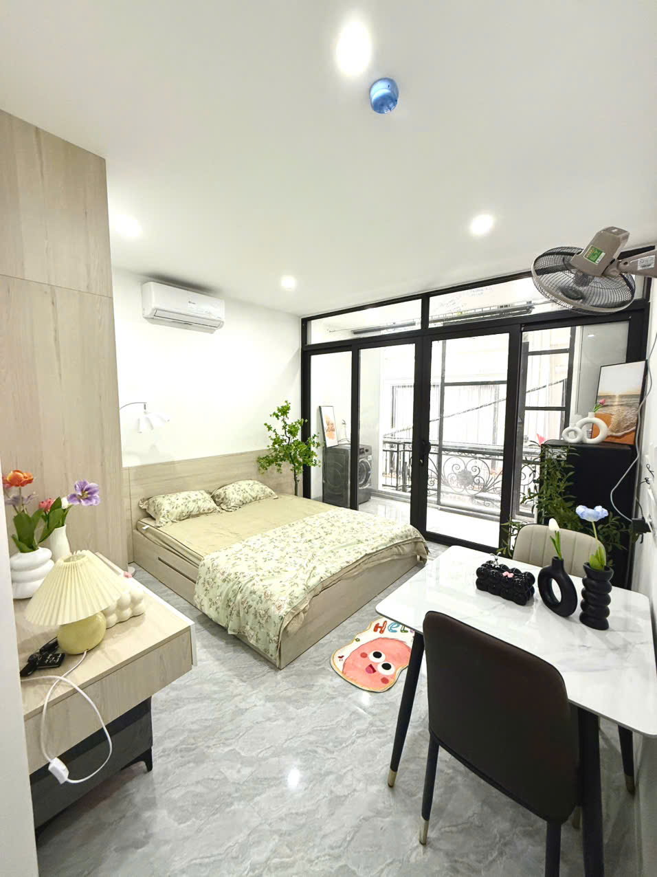 (Cực Hiếm) Căn hộ cao cấp 25m2 cao cấp tại ngõ 224/80 Hồ Đền Lừ – gần Bách Kinh Xây -Máy giặt riêng