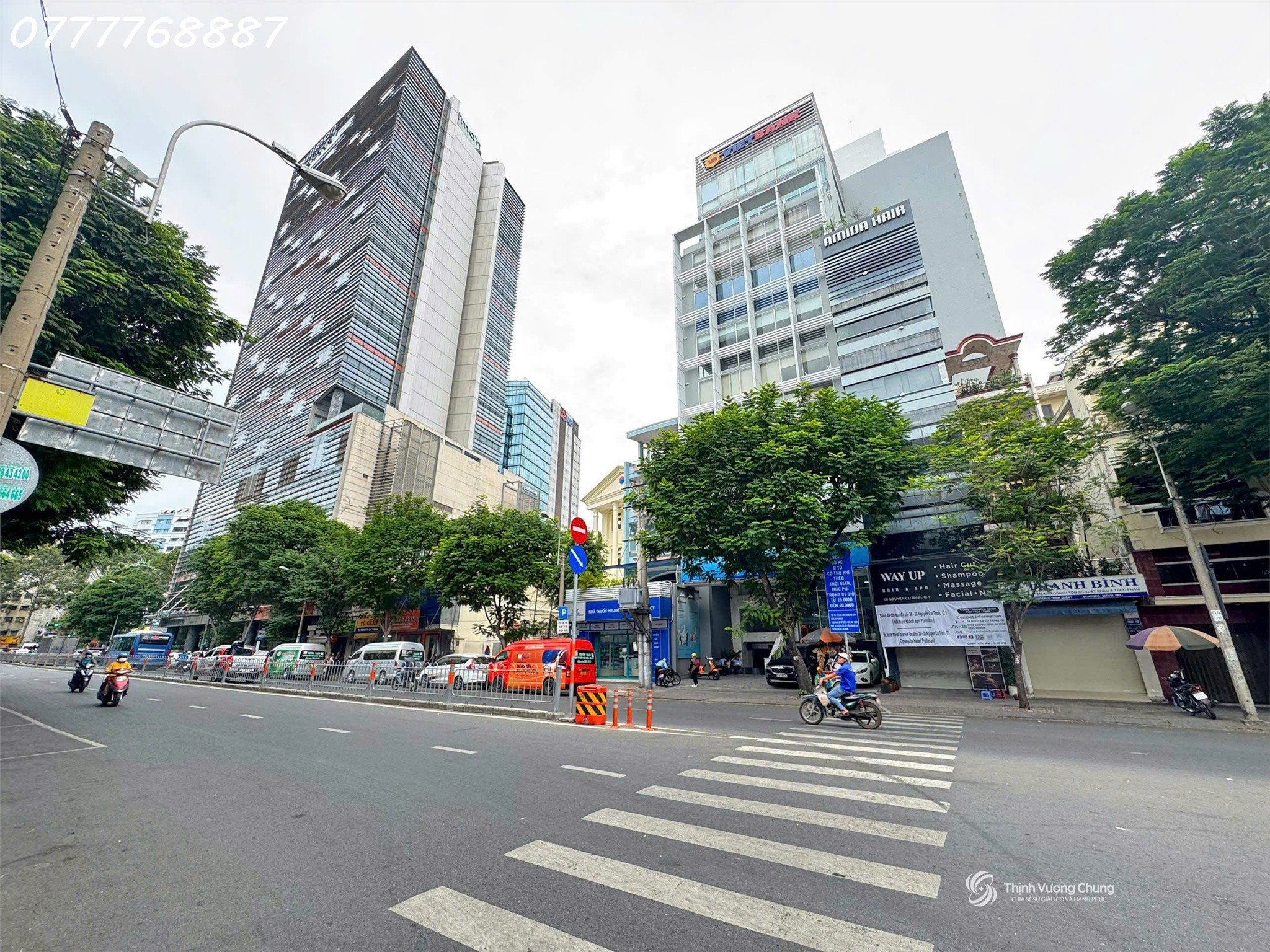 Nha MT 55 Nguyễn Cư Trinh – Hầm 7 tầng – HĐT 120tr kế KS Pullman