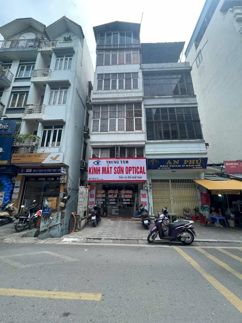 SIÊU SIÊU MẶT PHỐ – LÕI TÂY HỒ – KINH DOANH BẤT CHẤP – SÁT HỒ TÂY – VIEW HỒ – VỈA HÈ ĐÁ BÓNG MẶT PHỐ YÊN PHỤ 45/65M TÒA NHÀ 6 TẦNG MẶT TIỀN 4, 5M M CHỈ 26 TỶ.