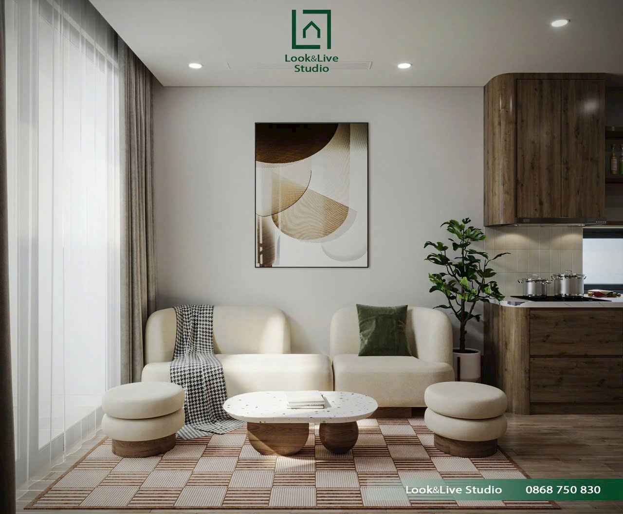 BÁN CĂN HỘ CC CAO CẤP AZ SKY – KĐT ĐỊNH CÔNG 98m² – 3PN – 2WC – Full nội thất – Giá chỉ 6.9 tỷ. lh: 0366051369