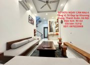 SỞ HỮU NGAY CĂN Nhà 4 Tầng Vị Trí Đẹp tại Khương Trung, Thanh Xuân, Hà Nội
