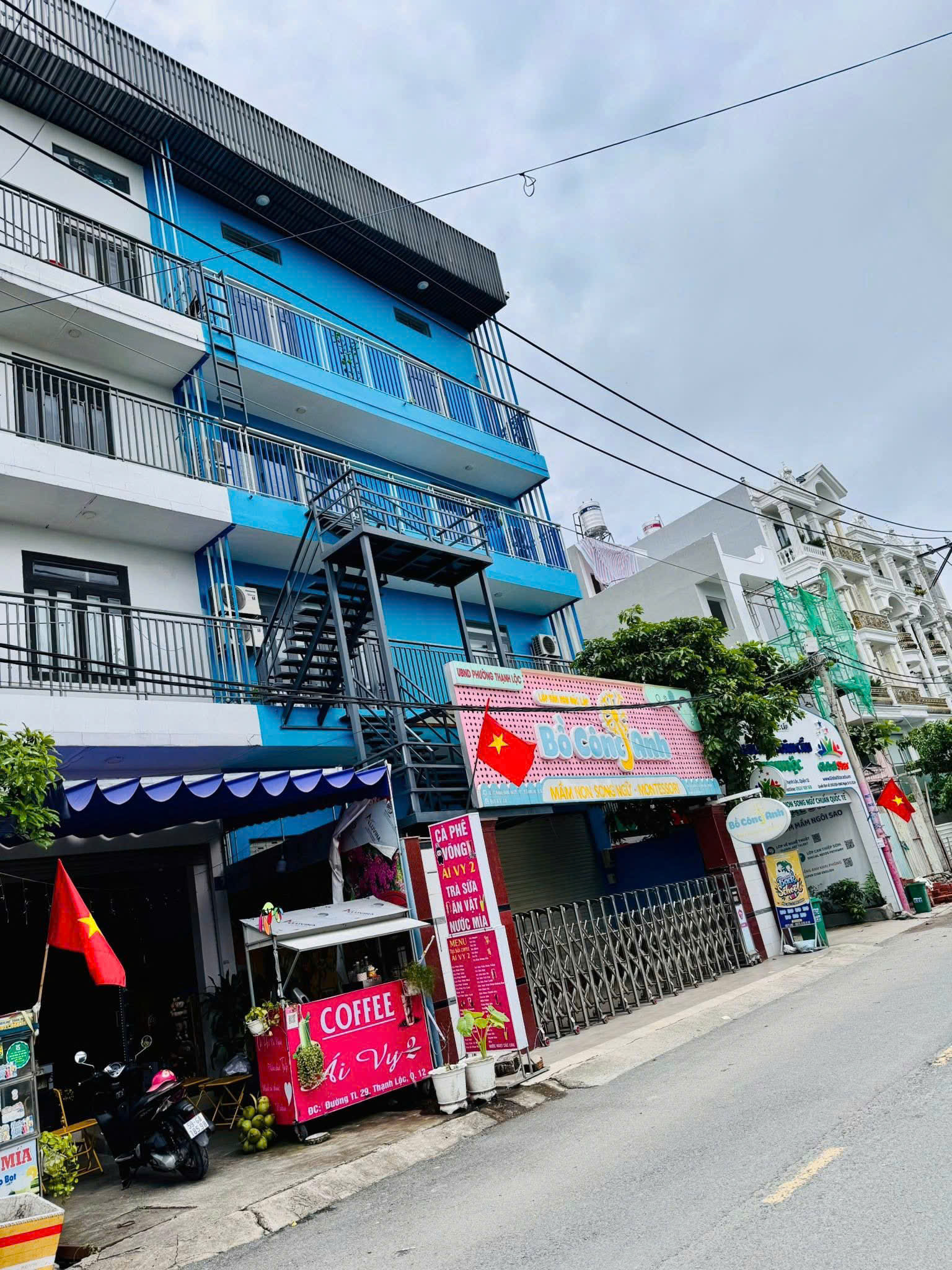 BÁN TÒA NHÀ TRƯỜNG MẦM NON – MẶT TIỀN THẠNH LỘC 29, Q12 – GIÁ RẺ