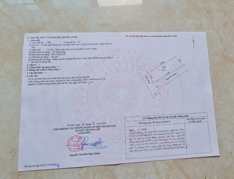 HÀNG SIÊU HÓT 42,3M TẠI CHÚC SƠN-CHƯƠNG MỸ-HÀ NỘI