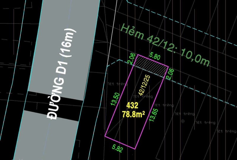 Cạnh Aeon Mall Tân Phú HXH 91M² (5.8×16) CHỈ 4.XTỶ Thu Nhập 100tr/Năm